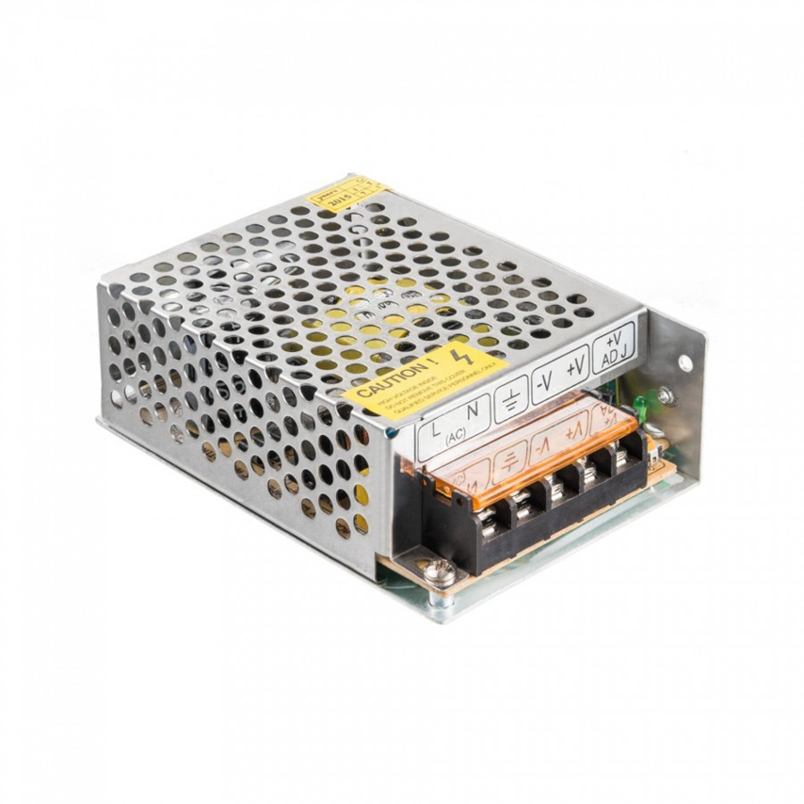 Fonte Metal Perfurada  2.5A 60W | 24Vdc