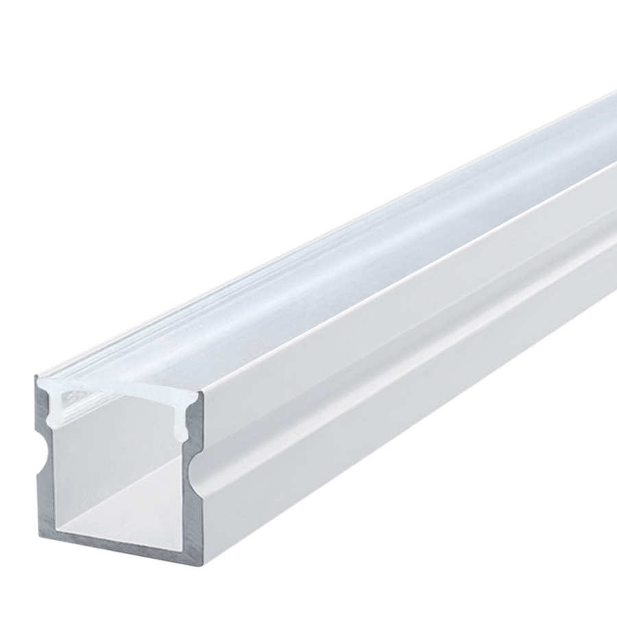 Perfil em U Alto | Difusor Transparente