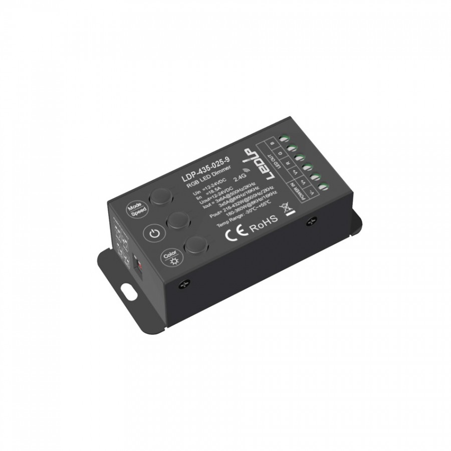 Controlador RGB RF | Fita LED 12V & 24V