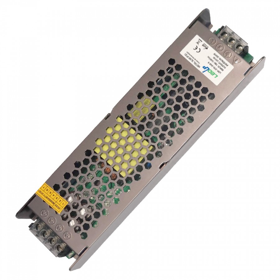 Fonte Metal SLIM 14.58A 350W | 24Vdc