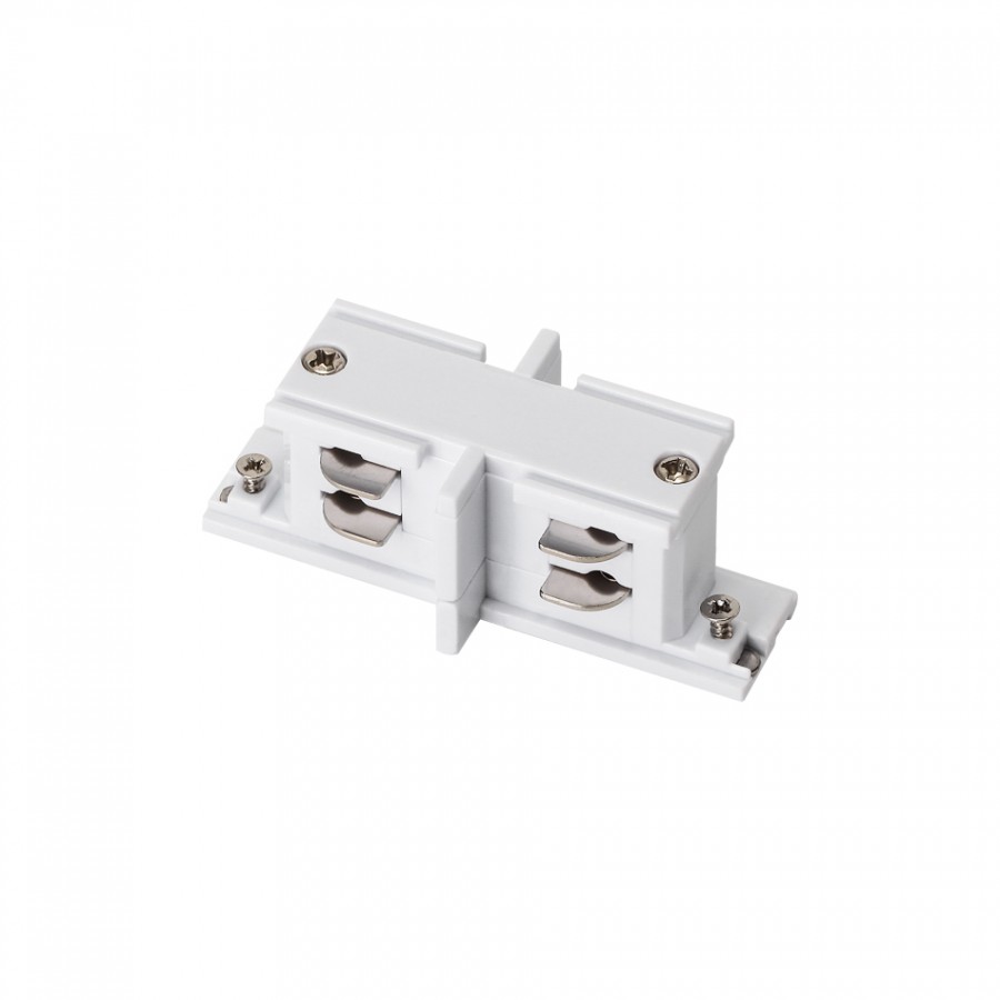 Conector União Branco | Calha Electrificada 4 vias