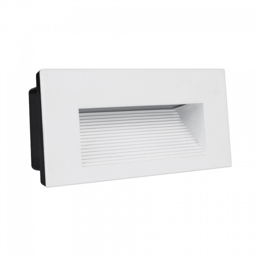 SALM 5W 4000K | Aplique de Parede (Encastrar) Branco