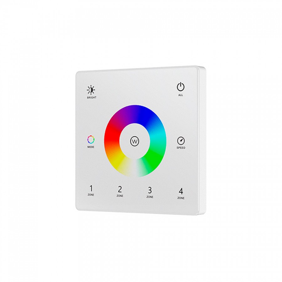 Comando de Parede RGB/RGBW | RF TOUCH (4 zonas)
