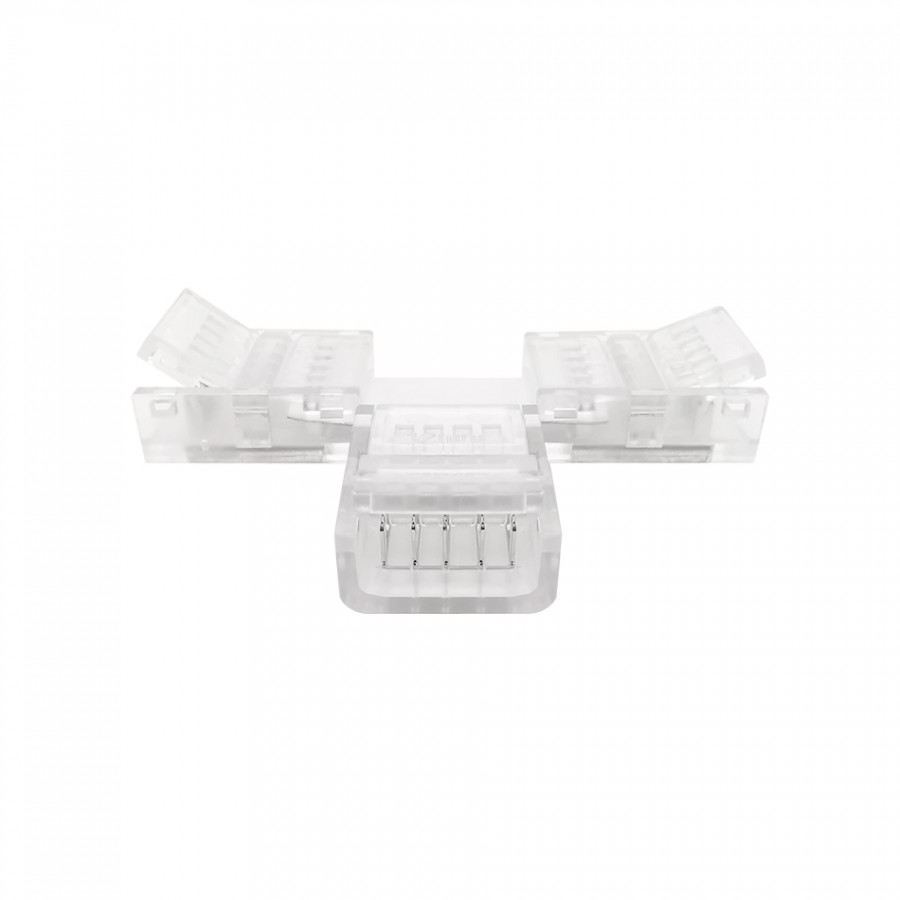 CONECTOR EM T 5 PINOS SMD<->SMD 12MM RGB+W