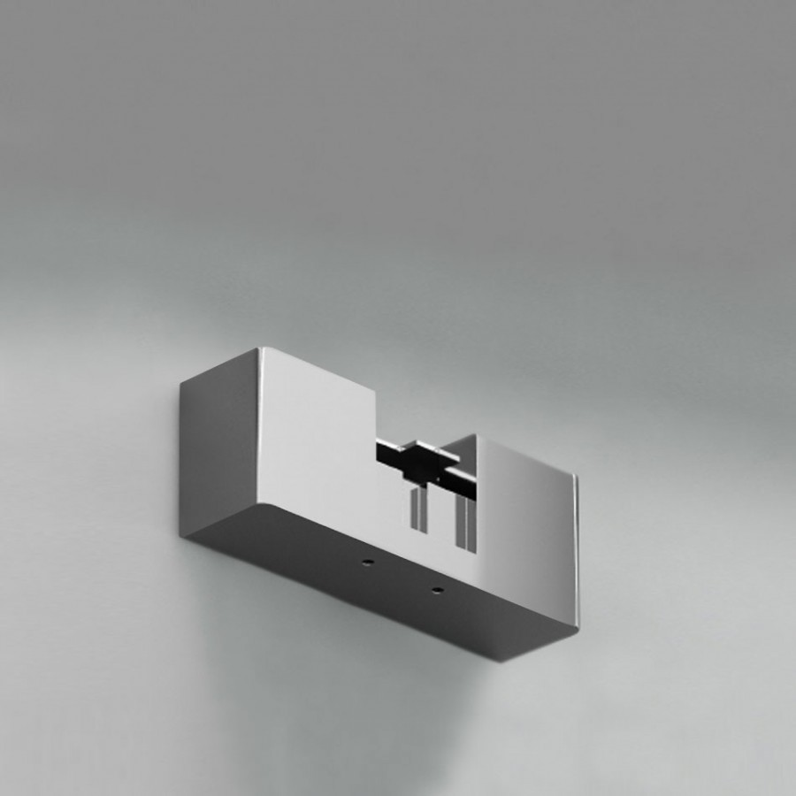 CAIXA DE PAREDE PARA APLIQUE CROMADO P/ ESPELHO WC