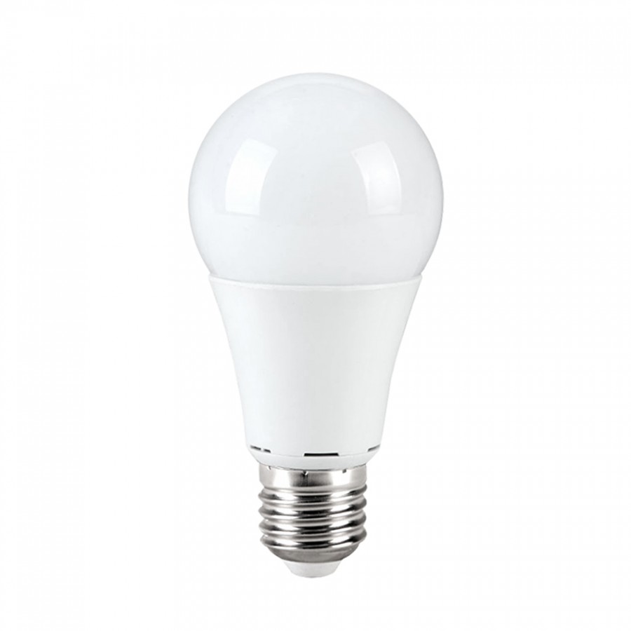 Lâmpada LED E27 12W A60 6000K | ECO