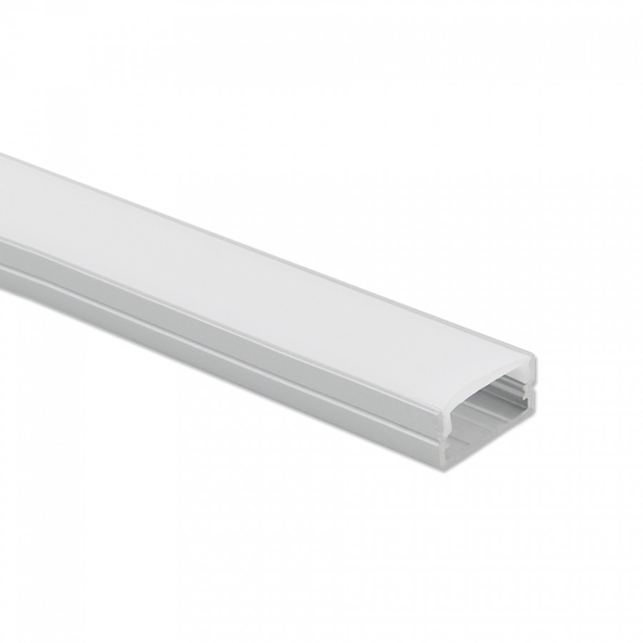 Perfil em U Baixo | Difusor Opalino