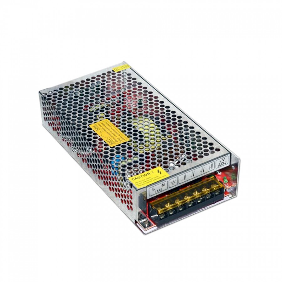 Fonte Metal Perfurada  8.3A 100W | 12Vdc
