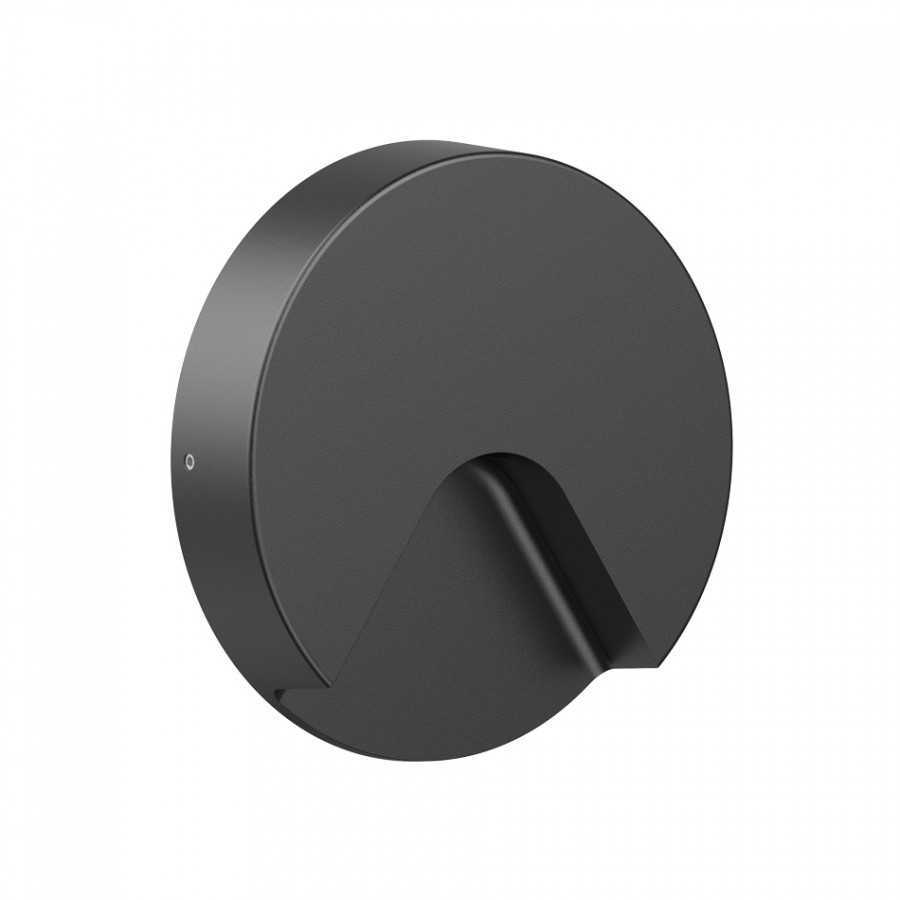 CHOW 3W Preto 2CCT | Aplique de Parede