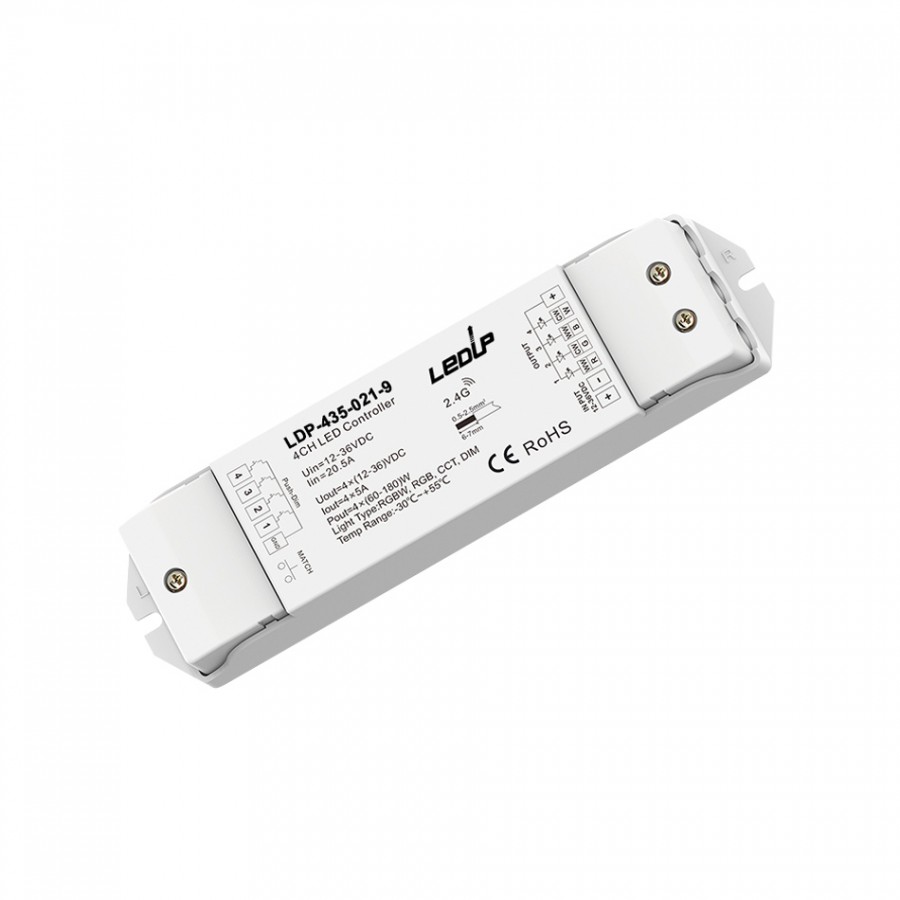 Controlador CCT . RGB . RGBW | PUSH DIM + RF