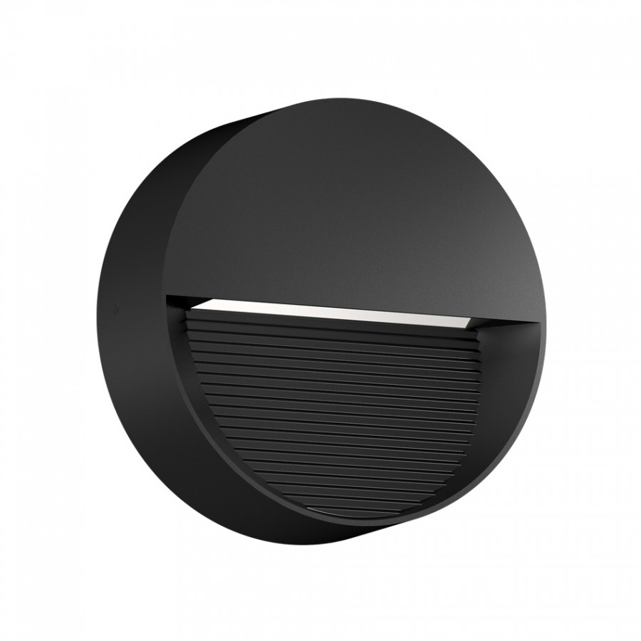 RANA 5W 3000K Preta | Aplique de Parede