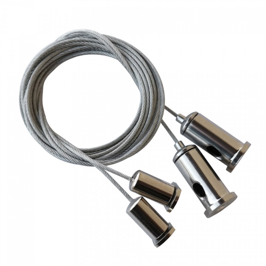 Perfil Saliente/Suspenso Redondo e Quadrado | Kit de Suspensão