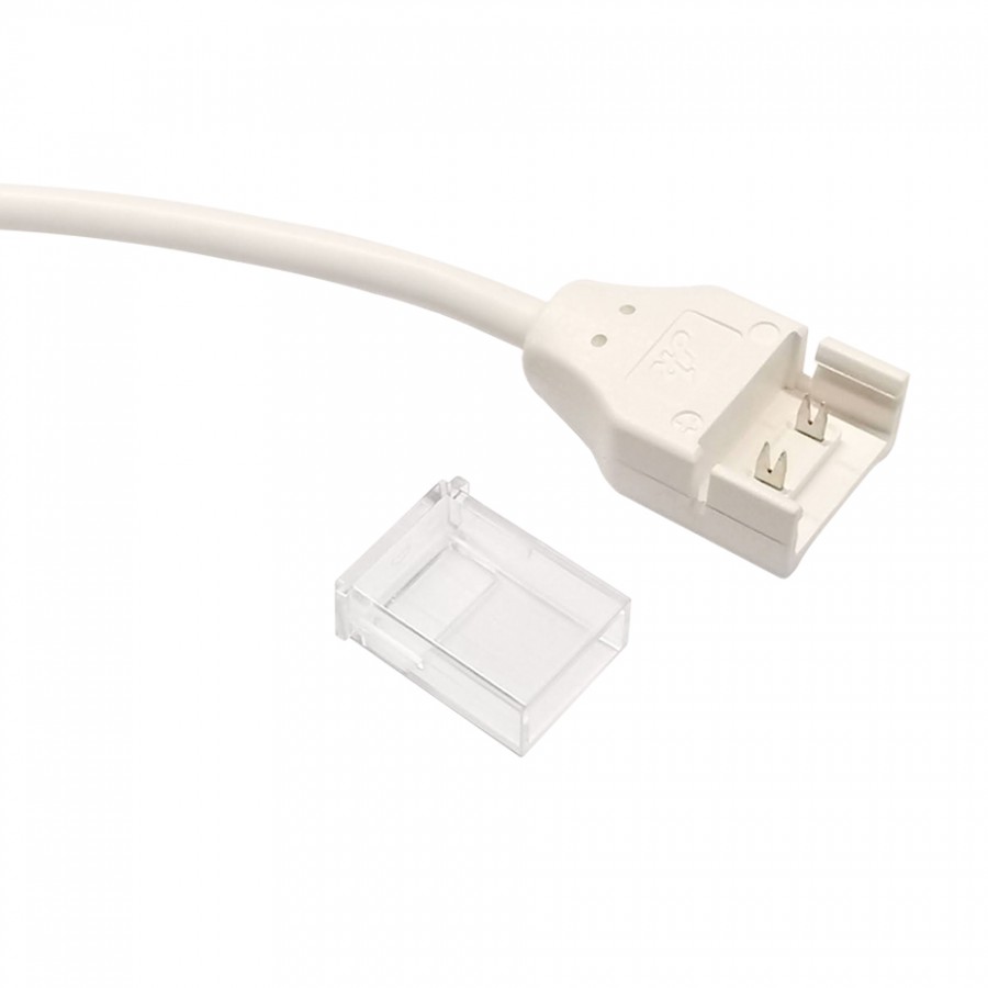 CONECTOR IP65 C/ FIO 15cm<->COB  8MM