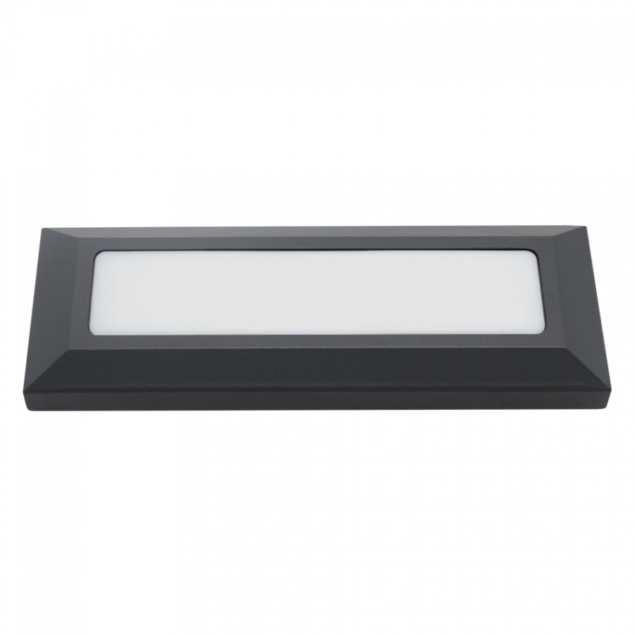 SHAM aplique de exterior PRETO 6W | 3000K