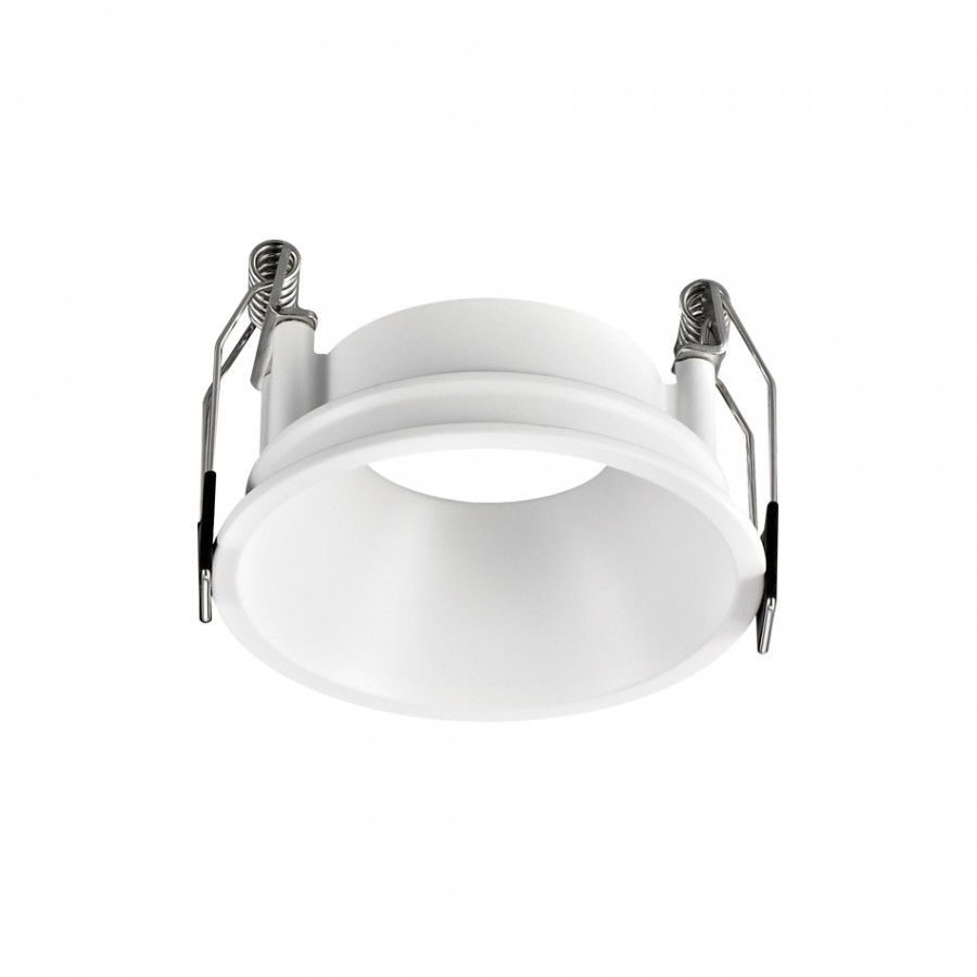 Aro Redondo Fixo | Branco Mate