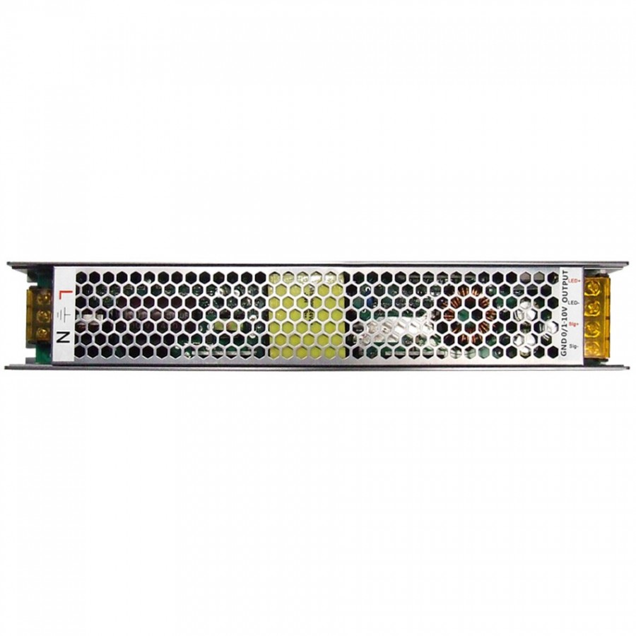 Fonte Metal SLIM DIMÁVEL 200W 16.6A | 12Vdc