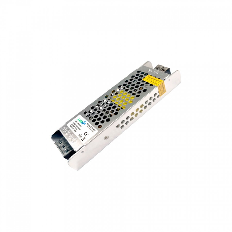 Fonte Metal SLIM  8.3A 100W | 12Vdc