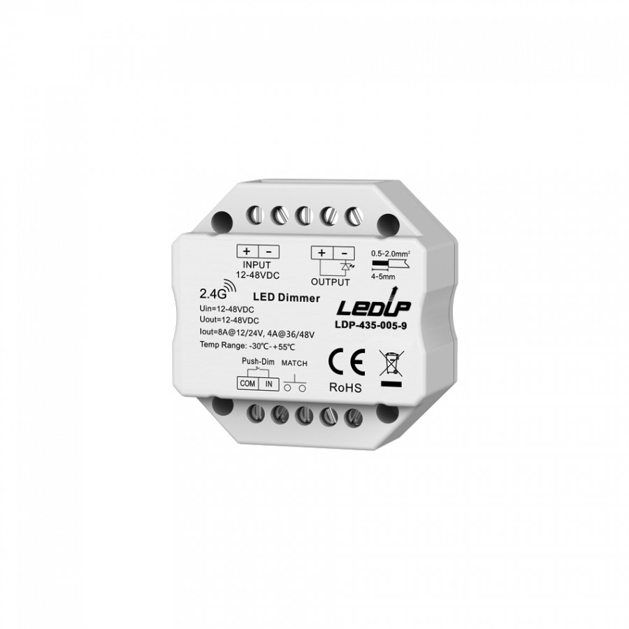 Controlador Monocor | PUSH DIM + RF