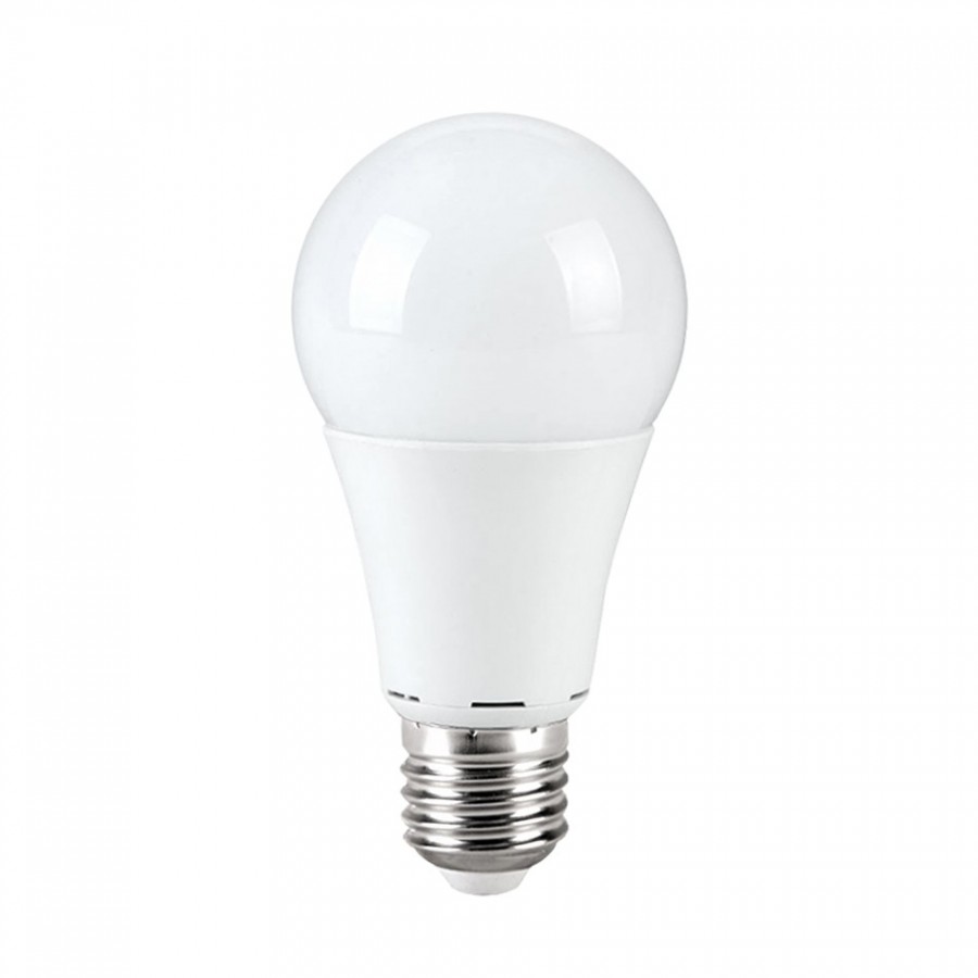 Lâmpada LED E27 10W A60 6000K DIMÁVEL | ECO